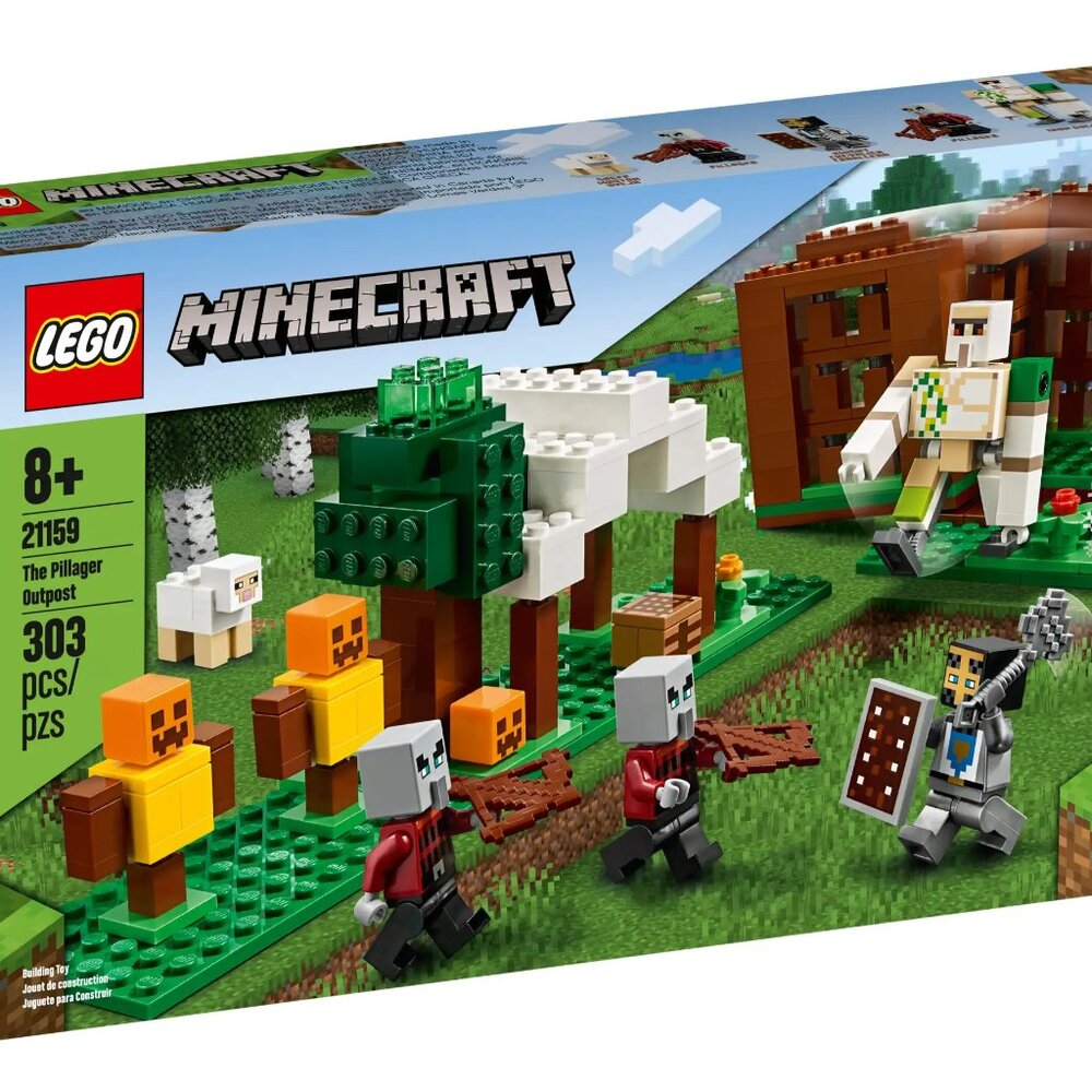 MINECRAFT LEGO 21159 The Pillager Outpost *RETIRED*